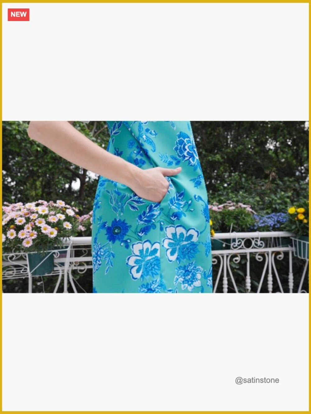 Women's Summer Mini Dress Floral Puff Sleeve V Neck Color Block Loose Boho - Picture 7 of 7